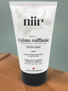 Crème coiffante cheveux bouclés